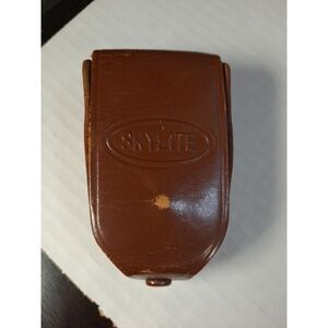 Vintage Skyline Hyper VII Light Meter Leather Case Electric Exposure‎ Untested